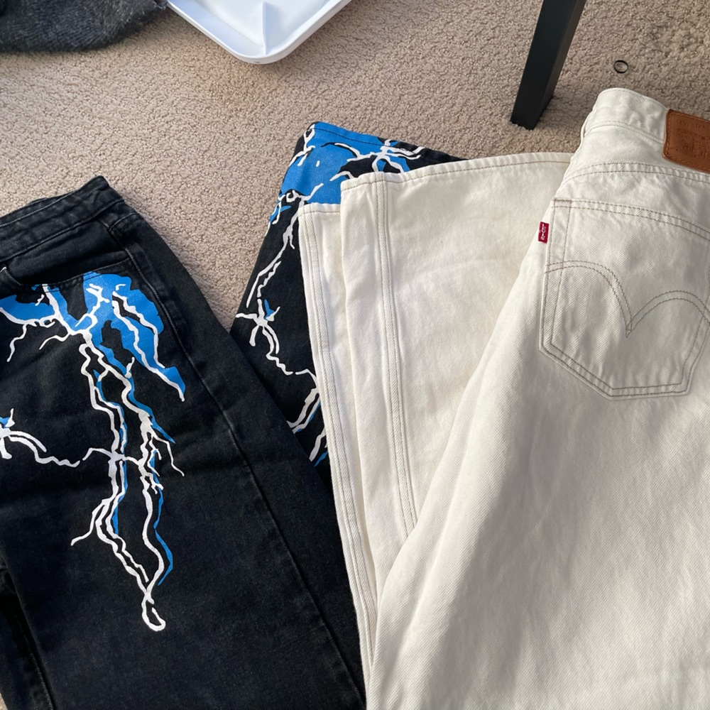 2 pc straight leg pants bundle (levi’s!)
